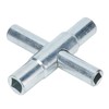 Sillcock Key, British System Cross Tap Wrench Lightweight Saving Time