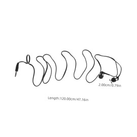 TEHAUX 50pcs Portable Cartoon Earphones Wired in Ear Headphones with Microphone Individually Packaged for School Phone Computer Comfortable Jack