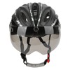 Magnetic Suction Protective Helmet with Goggles/Light for Mountain Bike Road