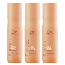 Nutri Enrich Deep Nourishing Shampoo Invigo Wella Professionals with Goji Berries 250 ml = 750 ml Pack of 3