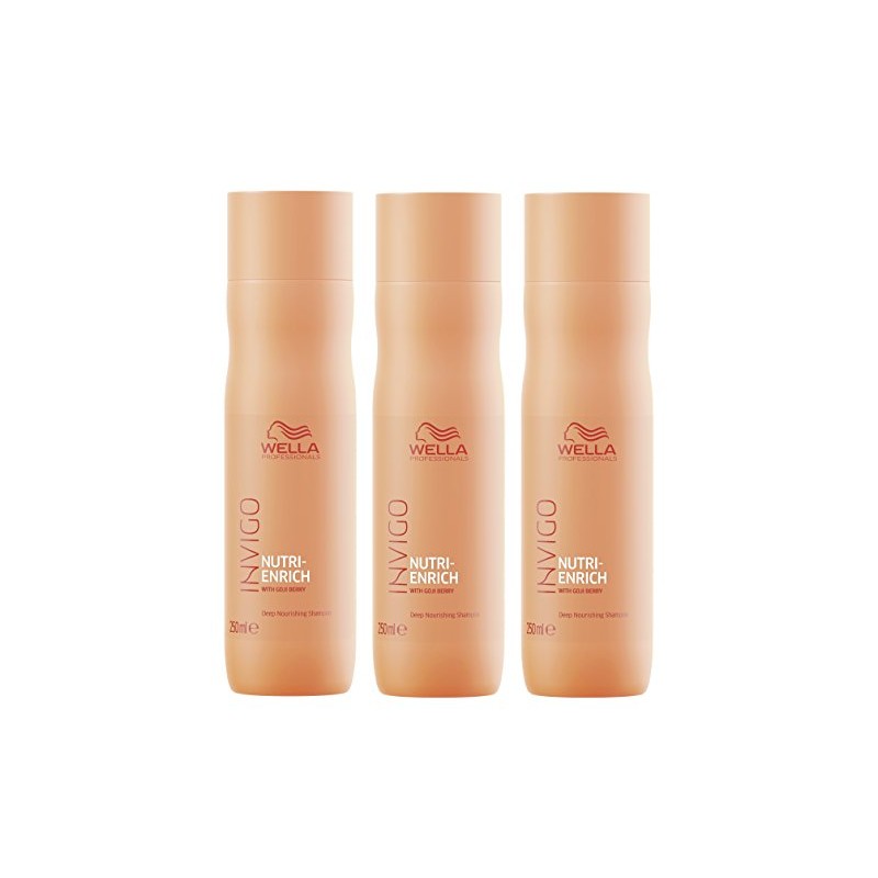 Nutri Enrich Deep Nourishing Shampoo Invigo Wella Professionals with Goji