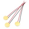 LOYELEY 15pcs 27mm Piezo Disc Brass Buzzer for Piezo Element,