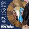 USANOOKS Microfiber Cleaning Cloth - 12Pcs 12.5x12.5 inch High Performance