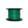 1/16" Coated to 3/32" Diameter, 7x7 Construction, Green Vinyl Coated