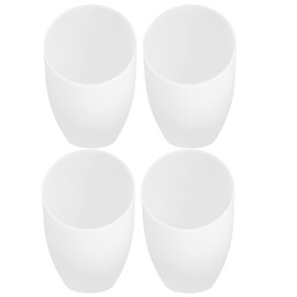 Vaguelly Small Lamp Shades Ceiling Chandelier 4 Packs Lampshade Fixture Replacement Lamp Shades for Light Shade, Hole Diameter 30mm Led Light Cover Replacement Light Shades