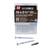 Grip-Rite GRDF212STWH40 DeckForce #10 x 2-1/2" Nano Coated Wood Screws,
