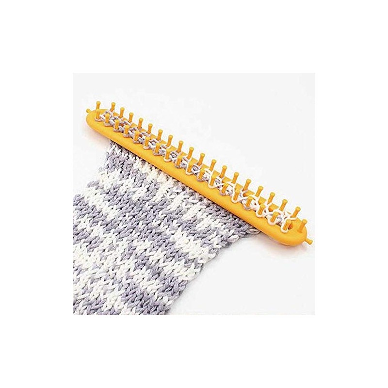 26 cm Red, Knitting Looms Set with Hook Needle, Round