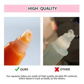 Contenedor Envase Tubos Vacios Lip Gloss 10ml Por 50 Piezas