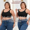 Xcutting Womens Comfortable Wireless Bras Push Up Seamless Bralettes Soft