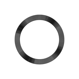 Smart Good, Mag-Safe Compatible Metal Ring, Magnetically Enhanced, Universal Ring, Mag-Safe Seal, Mag-Safe Mag-Safe Magnetic Seal (A6, Black, 2 Pieces)
