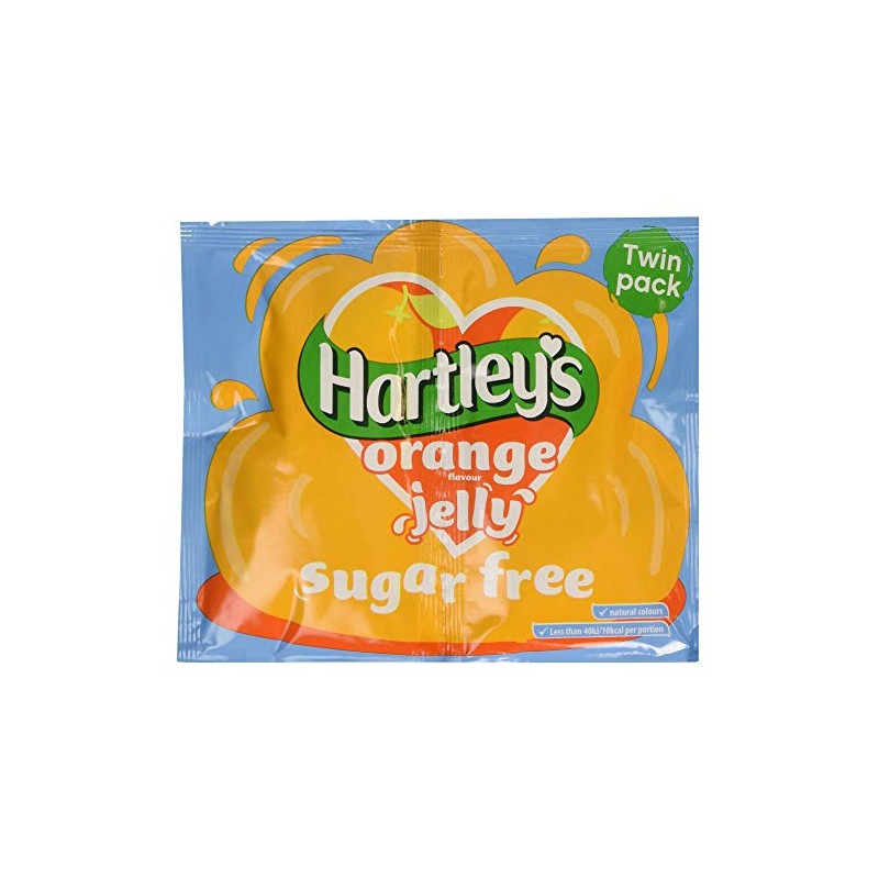 Hartleys Sugar Free Orange Jelly Crystals - 12x23g