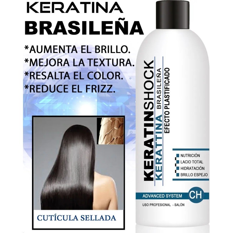 Keratina Brasileña Alaciante Cirugía Capilar 250ml
