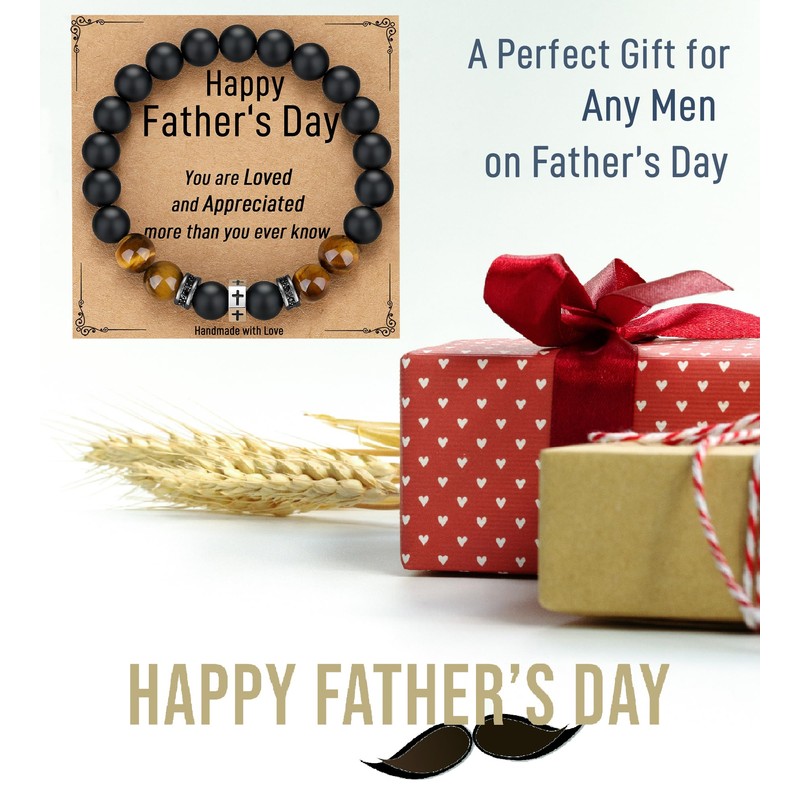 TONY & SANDY Cross Bracelet Mens Boys Gifts for Teen