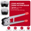 Banding Strapping Kit, Pallet Strapping Kit with Tensioner & Sealer