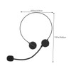 [EXCEART] 3pcs Artificial Headphones Props Singer Costume Accessories Artificial Microphone