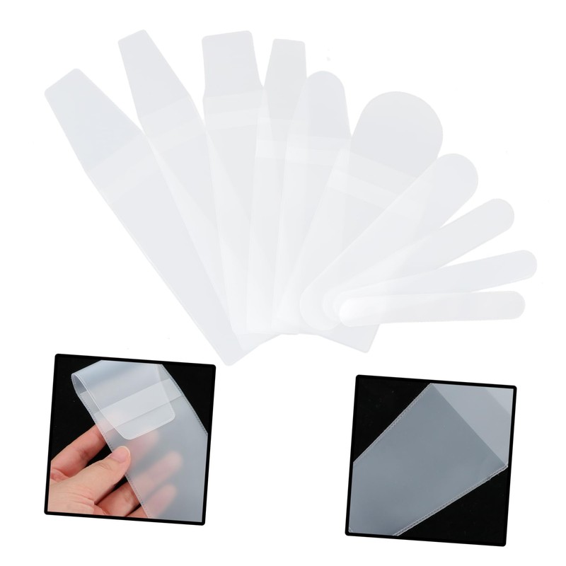 NOLITOY Cosmetic Brush Cover 10pcs Eva Bag Travel-Sized Business Essential
