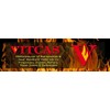 VITCAS 2m Black Stove Fire Rope - Promotes Efficiency –