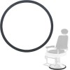 MoyRetty 22.8" Salon Chair Rubber Base Ring, Equipment 1 Pcs,