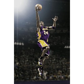 Basketball Star Kobe Bryant No 24 Lakers Print Wall Home Decor - POSTER 20x30
