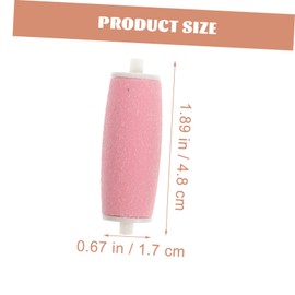 FOMIYES 6pcs Replacement Roller for Foot Care Tool Coarse Skin Remover Sky Easy to Install for Callus Removal for Home Use