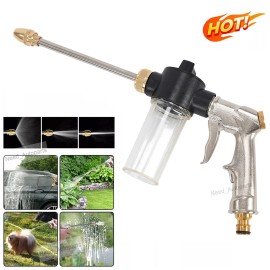 Bumper_Carparts High Pressure Power Washer Water Spray Gun Nozzle Wand Attachment Garden Hose US