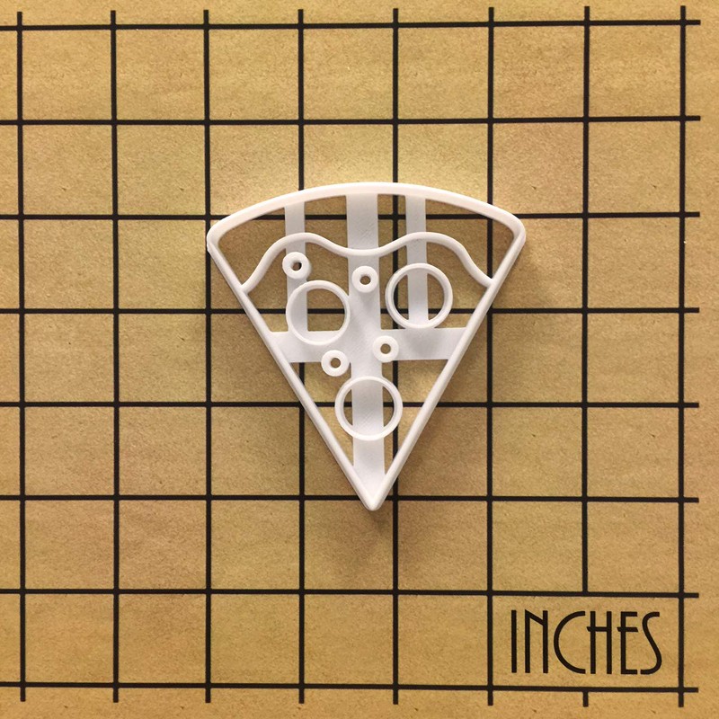 Pizza cookie cutter, 1 piece - Bakerlogy