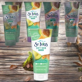 St. Ives Skin Softening Powder Scrub Scrub Avocado & Honey 6pcs 170g / 세인트이브스 피부소프트닝 파우더스크럽 스크럽 아보카도 앤 허니 6개 170g