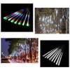 LED Meteor Shower Rain Lights,Drop/Icicle Snow Falling Raindrop 30cm 8
