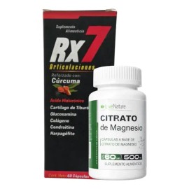 Rx7 Articulaciones Reforzado Citrato Magnesio Livenatur