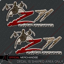 Aftershockit Camo Swamp Duck Decal Z71 Slash Off Road Sticker