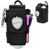 Top shine Lightweight Magnetic Closure Golf Ball Case Carabiner Heavy
