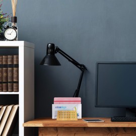 Relaxdays Bamboo Document Holder, 2 Perforated Compartments, Handy Letter Rack, Stationery Supplies, Natural, A5