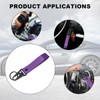 Wevdn Car Key Chain, Fabric Metal Practical Multifunctional Motorcycle Keychain,