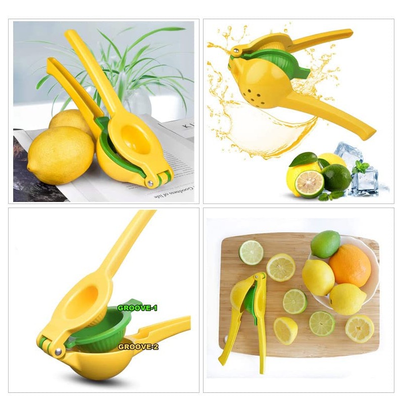 Exprimidor de Limones, 2 en 1 Manual Lemon Squeezer, Exprimidor