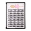 Dedila 8-22mm to Choose 20D/40D/60D/80D/100D Individual False Eyelashes Makeup Cluster