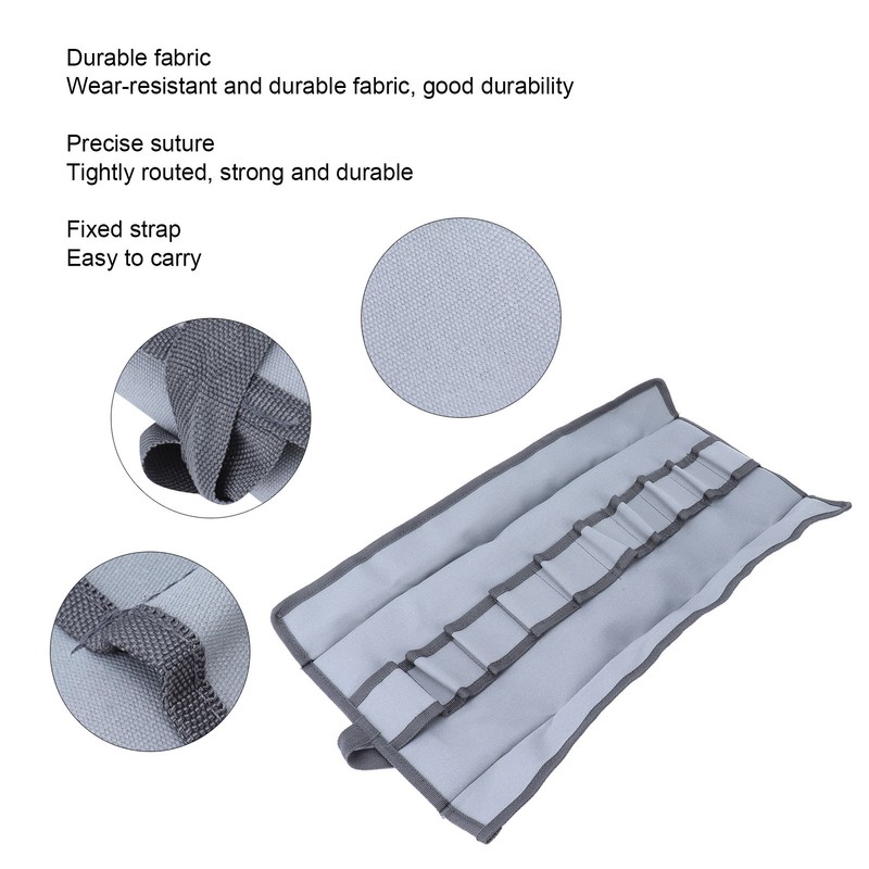 Garden Tools Storage Bag with 10 Pockets Waterproof Portable Roll