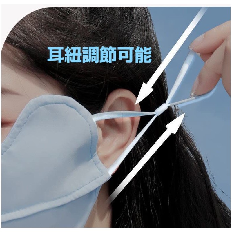 [LAAVVA] UVカットマスク 冷感 冷感マスク 【 UVカット 99% UPF50+ 業界最高水準 】