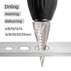 Step Drill, Hexagonal, Spiral, Sharp, Titanium Coated Spiral, HssSteel Drill,