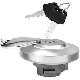 Fuel Gas Tank Cap Lock Cover with Keys compatible with Honda VTX Shadow Aero ACE Rebel Magna VLX VT600 Spirit 600 750 1100 1300 Yamaha Vstar 650 1100