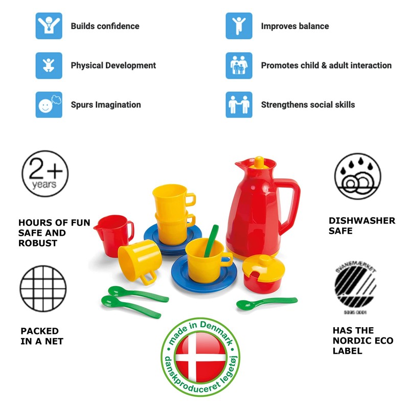 Dantoy Coffee Set (17 Pieces)