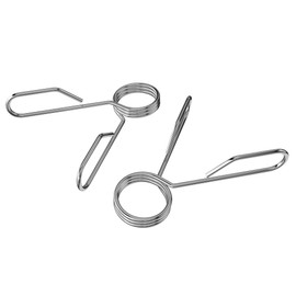 Great Call Athletics Olympic Barbell Spring Collars Clip 2” Pair Clamps Weight Bar Powerlifting Strength Training Weightlifting Dumbbell