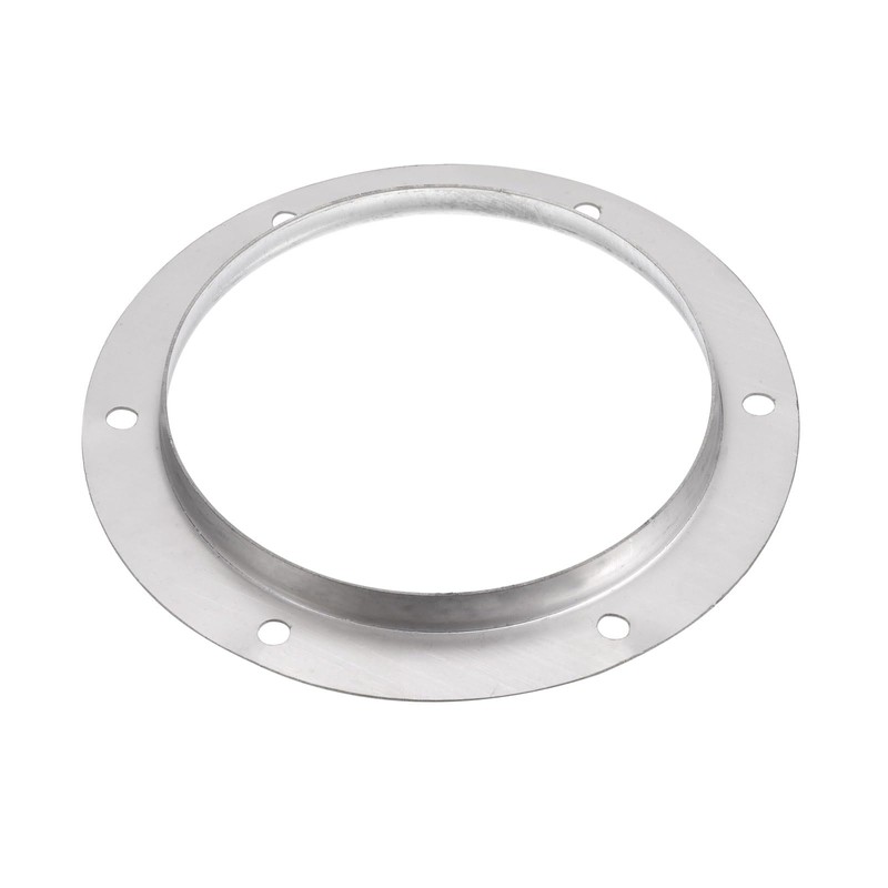 PATIKIL 6.4" Duct Connector Flange, Straight Pipe Exhaust Flange Stainless