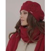 Vivisence Winter Women's Elegant Beret with Classic Design for Ladies