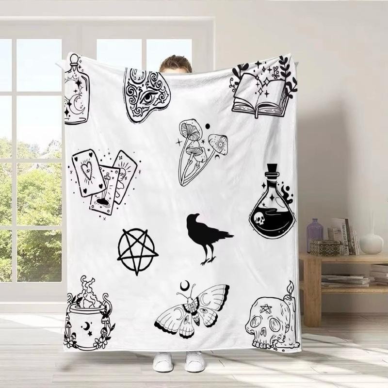 Spooky blankets - Color: Ghosts reading