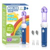 Kids Electric Toothbrush with UV Mode，Oscillation and Vibration Toothbrush, Cute