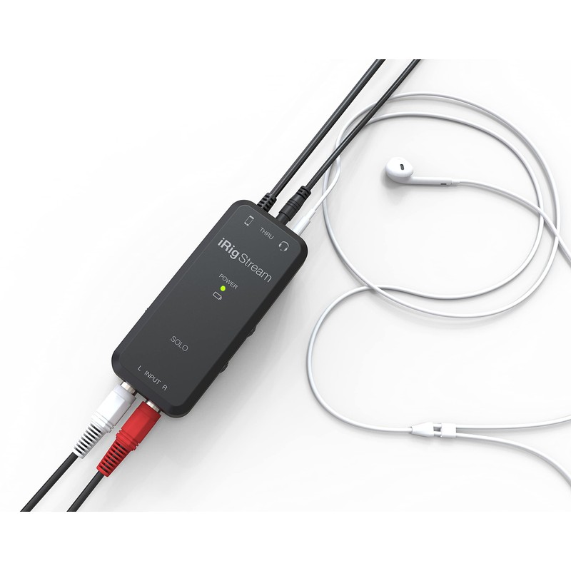 IK Multimedia iRig Stream Solo Audio Interface for Live Streaming,