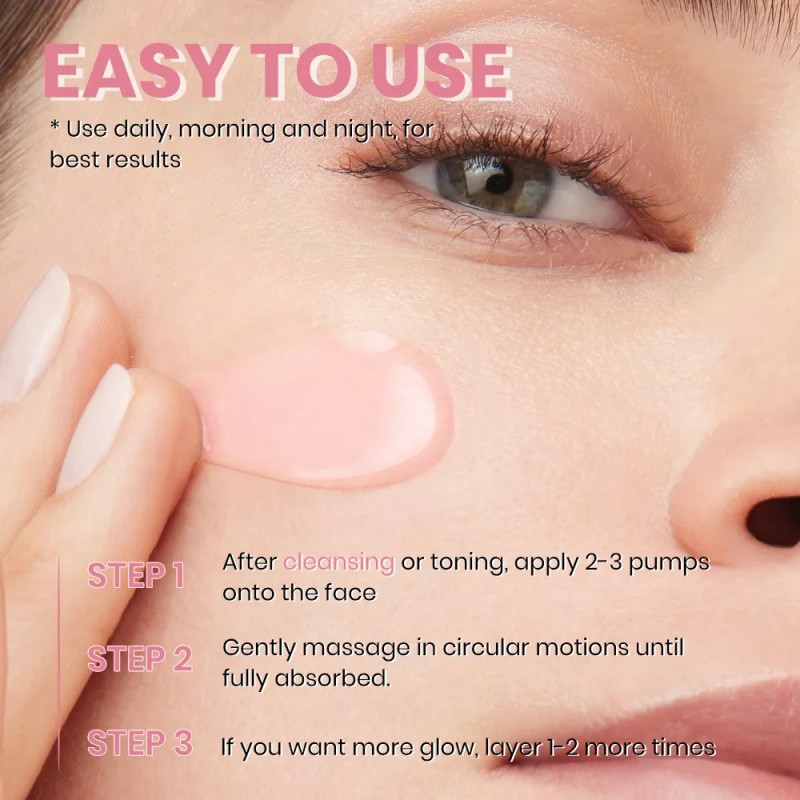 Esencia Hidratante Facial Con Pptido De Colgeno Koec, 30 G