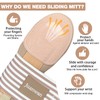 JUANWAN Baseball Sliding Mitt-Sliding Mitt Glove for Right & Left