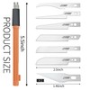 HUBEST Mini Hand Saw Model Craft Tools with 8 DIY