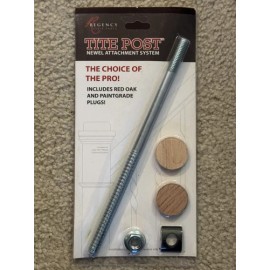 Regency Tite Post Newel Attachment System. For Attaching Newel Post Include Two Plugs